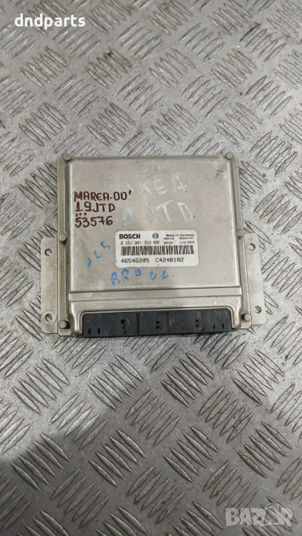 Компютър Fiat Marea 1.9JTD 2000г. 0281001928 46546205, снимка 1