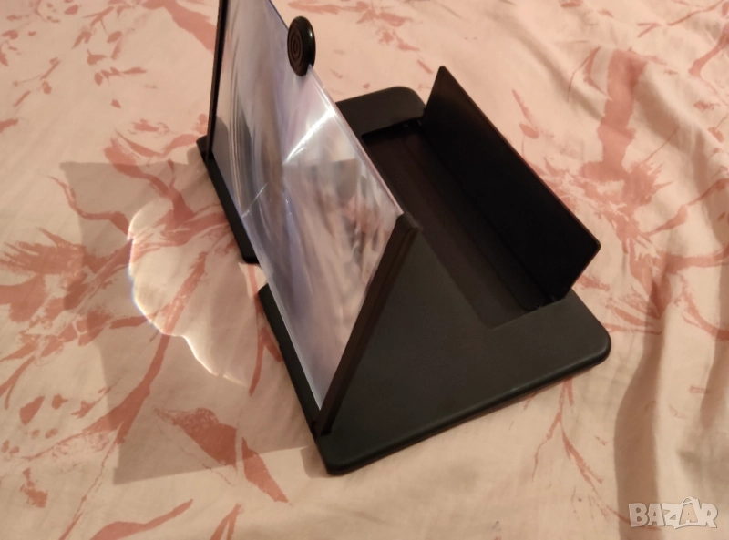 Поставка за телефон с увеличително стъкло, снимка 1