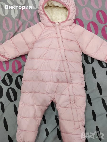 зимни гащеризони космонавти за бебе 74 размер, снимка 1