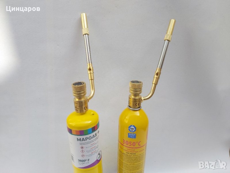 Горелка мап газова с флакон,циклонен пламък, снимка 1