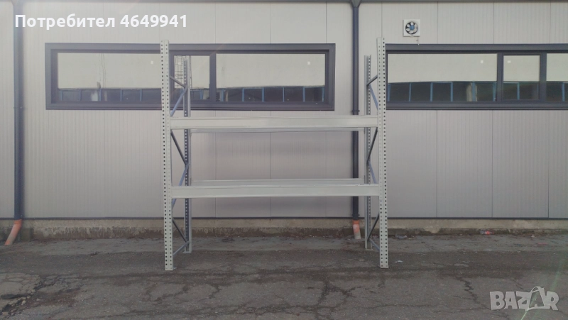 Стелажи за склад--ПРОМОЦИЯ--РАЗПРОДАЖБА!, снимка 1