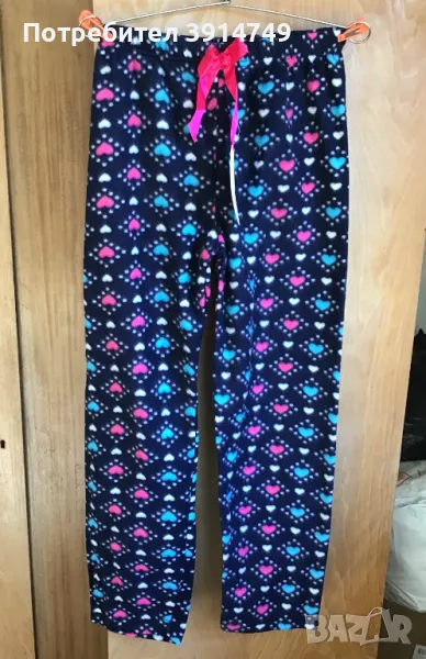 Домашен панталон / долнище пижама, полар, изключително лек, мек и топъл, свободна кройка, S, M, L, снимка 1