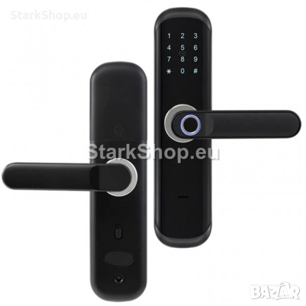 Умна брава с пръстов отпечатък и wifi TUYA, снимка 1