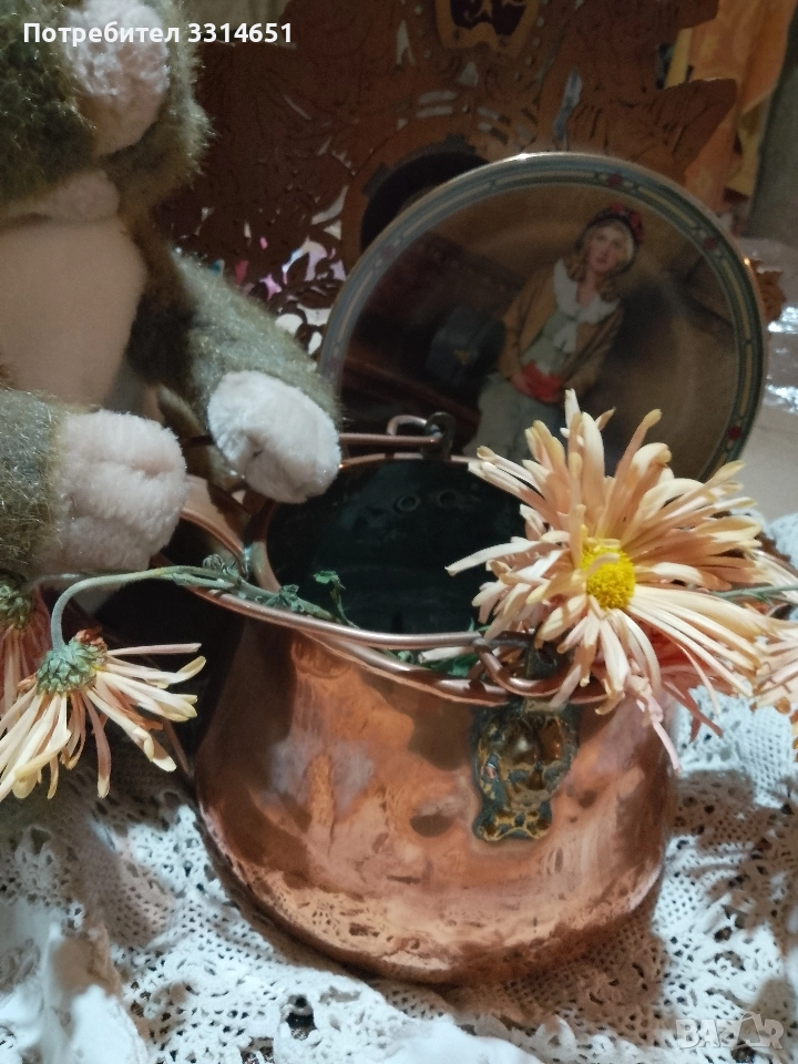 Разкошен френски меден съд , снимка 1