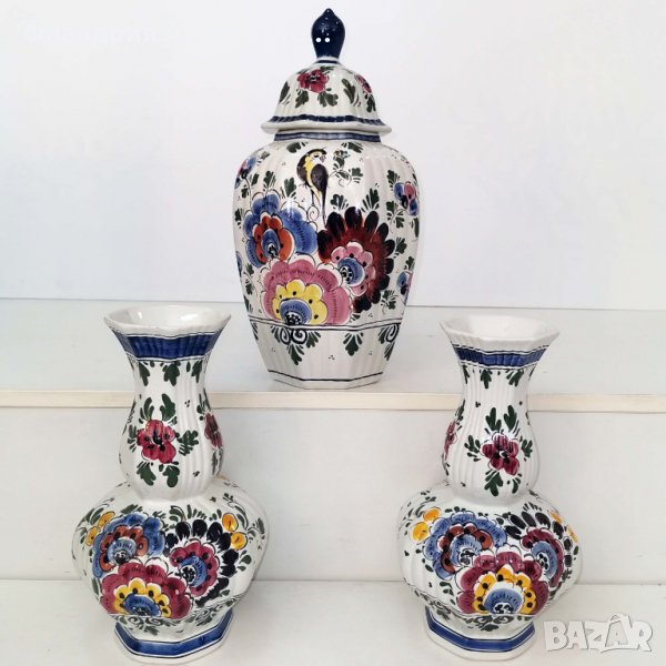 Сет вази "Delft polychrome" , снимка 1