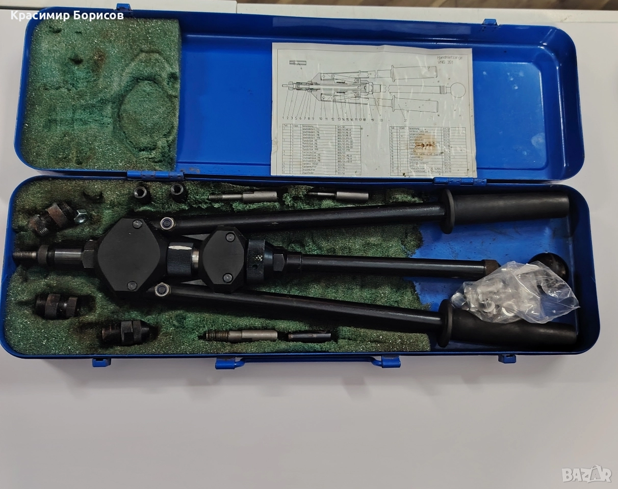 Нитачка За Нит Гайка Wurth , снимка 1