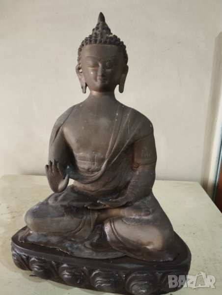 Стара статуетка -Буда, снимка 1