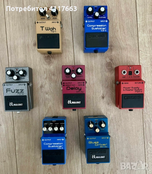 Японски ефекти за китара, снимка 1