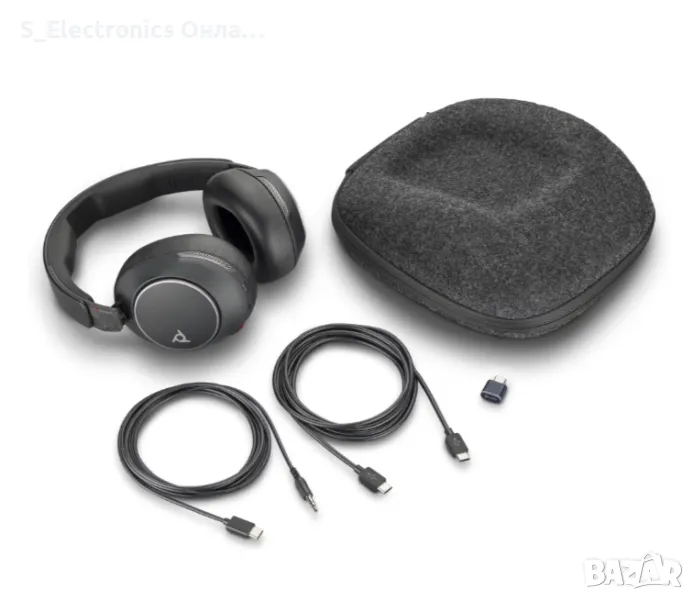 Професионални слушалки Poly Voyager Surround 80 чисто нови, пълен комплект, снимка 1