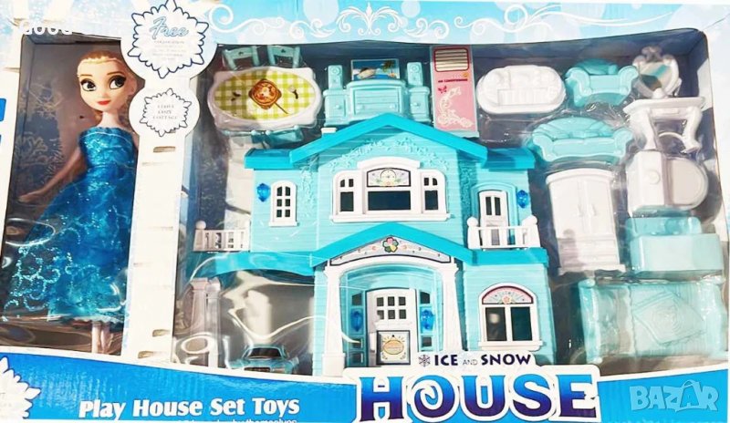 Къща Замръзналото кралство , Къщата на елза с мебели, снимка 1