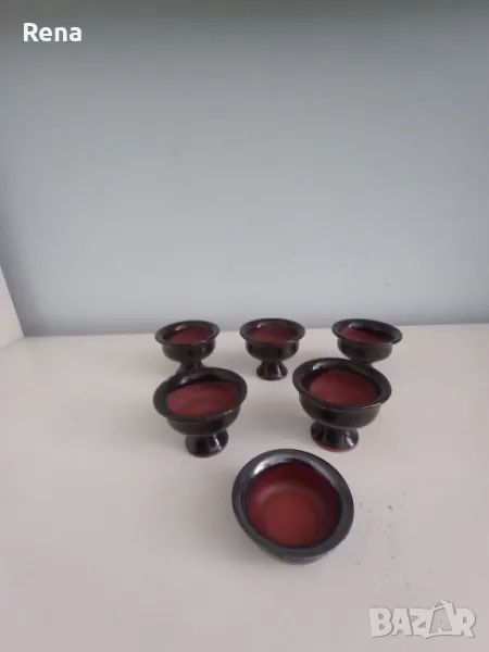 Аранжиране на цветя малки керамични съдчета, снимка 1