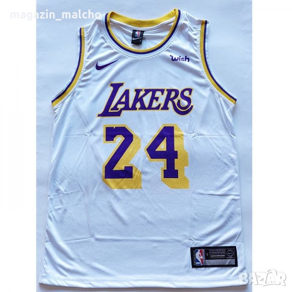 Мъжки Баскетболен Потник – NBA LOS ANGELES LAKERS KOBE BRYANT 24; размери: L, XL и 2XL, снимка 1