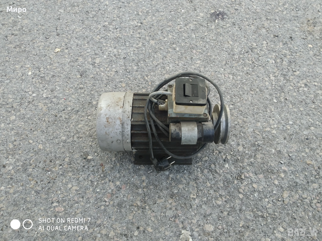 Монофазен електродвигател, снимка 1