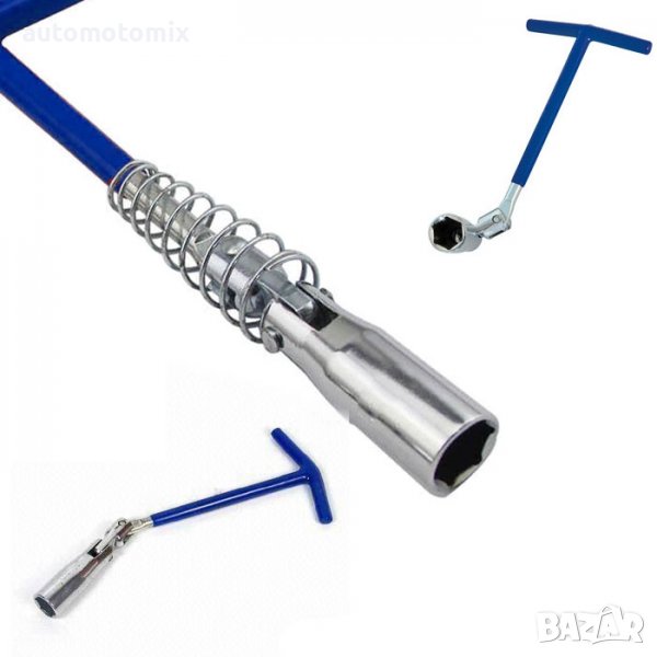 КЛЮЧ ЗА СВЕЩИ 21ММ С ПРУЖИНА - 2505, снимка 1