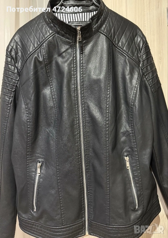 Дамско кожено яке – размер XL (Чисто ново), снимка 1