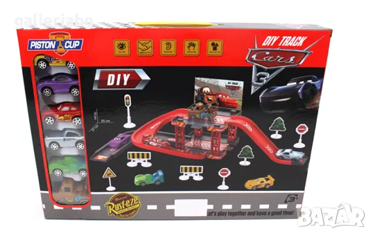 Писта с колички Cars - колите, Светкавицата Маккуийн (Lightning McQueen), снимка 1