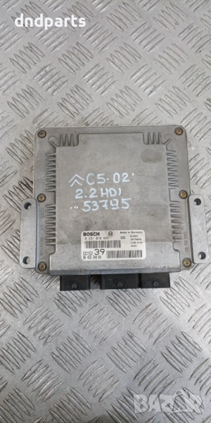 Компютър Citroen C5 2.2HDI 2002г. 0281010885 9645534880	, снимка 1