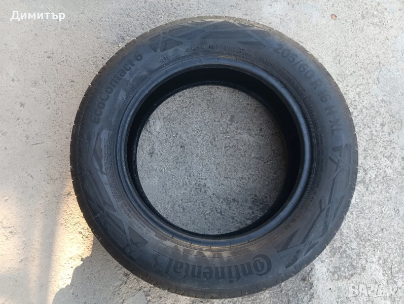 Продавам 4 гуми Continental Континентал 205 60 16 цола, снимка 1