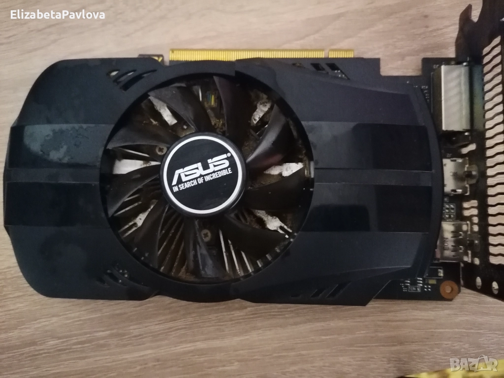 Видео карта Asus Nvidia GTX 1050 Ti 4 GB, снимка 1