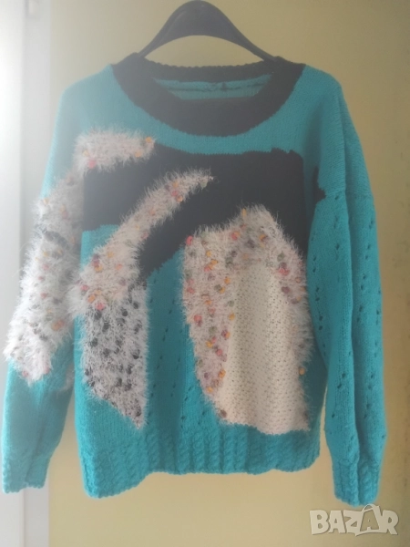 Дамски АРТ пуловер, снимка 1
