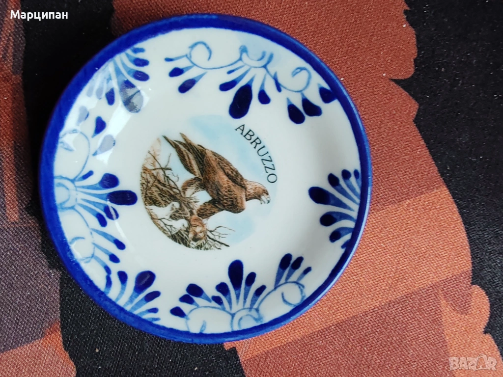 Декорация керамична чинийка, снимка 1