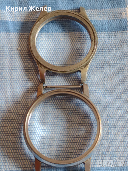 Две каси за ръчен часовник без стъкло за части колекция 36921, снимка 1