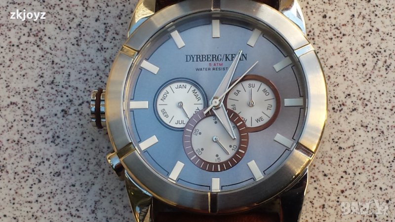 НОВ  МЪЖКИ ЧАСОВНИК DYRBERG KERN / WATER RESISTANT, снимка 1