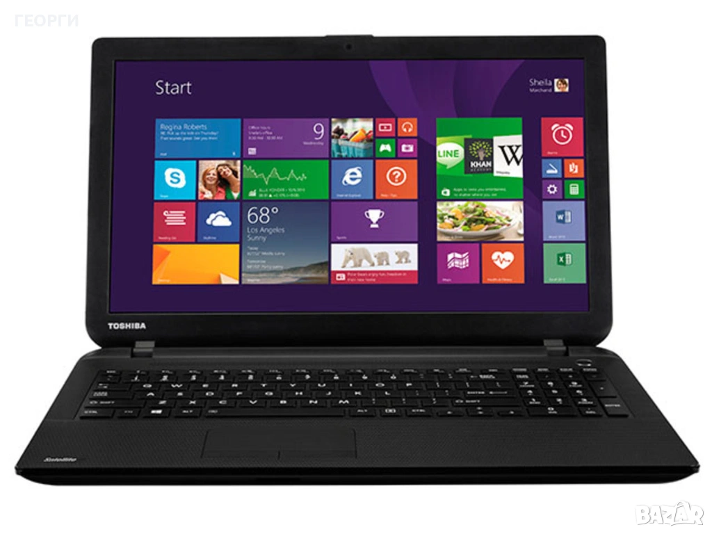 ПЕРФЕКТЕН, Запазен,изгодно  Toshiba Satellite C50D-B-120, снимка 1