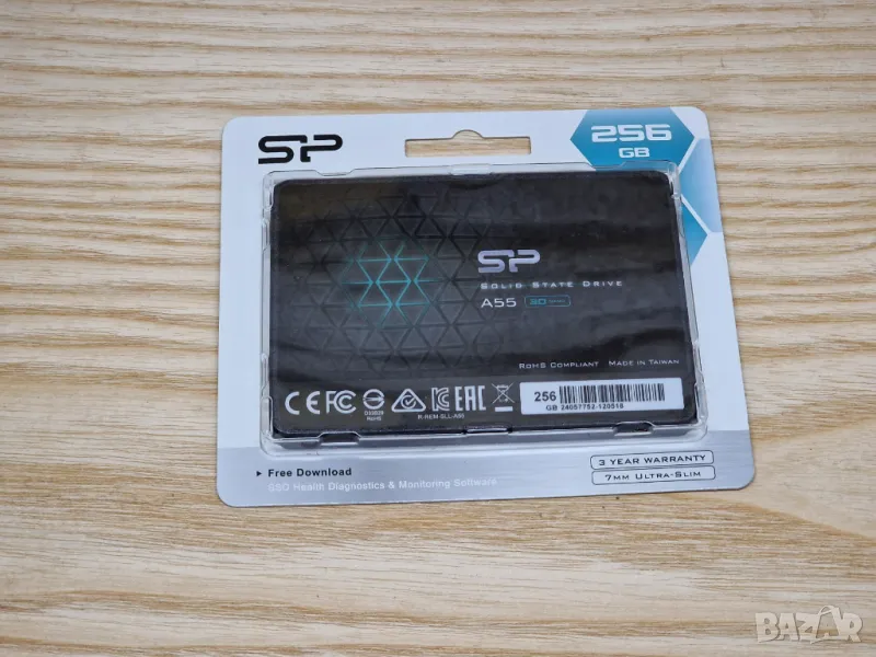 Нов бърз SSD диск ССД хард диск 256GB Silicon Power 240ГБ laptop лаптоп, снимка 1