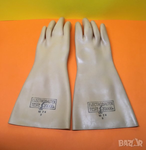 Диелектрични ръкавици за работа под напрежение 20.000 V Elecrobaltex, снимка 1