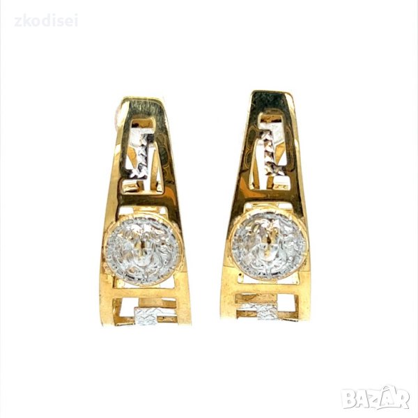 Златни обеци 8,04гр. 14кр. проба:585 модел:21962-2, снимка 1