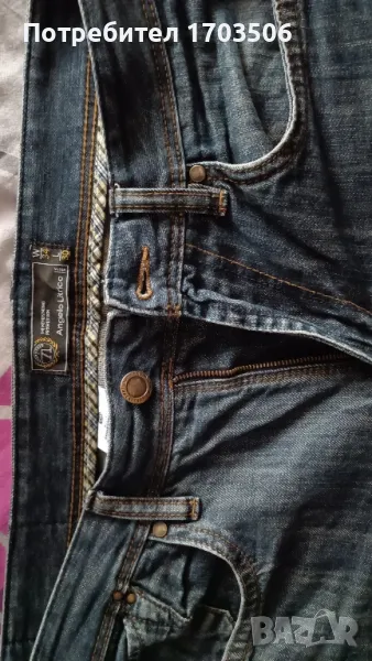 Мъжко яке L Мъжки дънки 30-34 размер , снимка 1