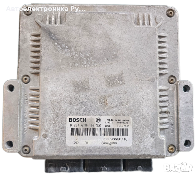 Компютър двигател, 0281010189 ,за RENAULT MEGANE Scenic (JA0/1_) 1.9 dTi (JA0N) (1996 - 2001) , снимка 1