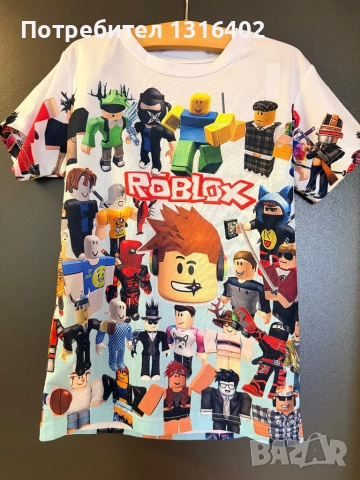 Детска тениска Roblox, размер 140см