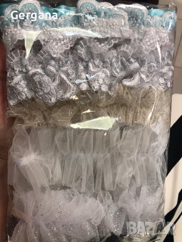 сватбен жартиер, снимка 2 - Сватбени аксесоари - 41360322