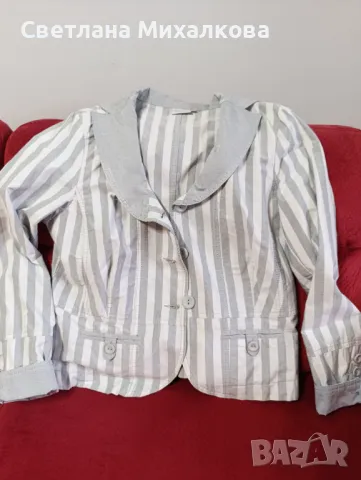 Продавам дамски лятно сако , снимка 5 - Сака - 49493512