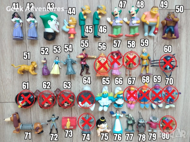 McDonalds Toys / Макдоналдс Играчки от 90те Винтидж Колекционерски, снимка 3 - Колекции - 46745216
