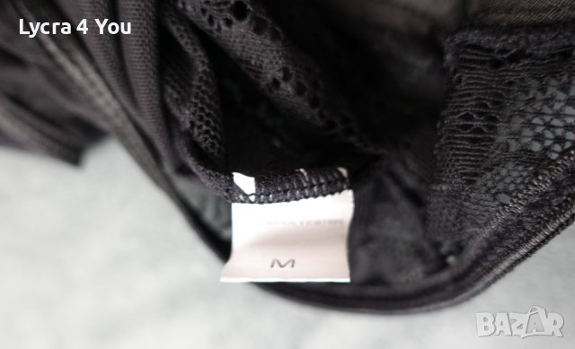 Черно боди прашка от сатен, дантела и тюл S размер, снимка 7 - Бельо - 40772702