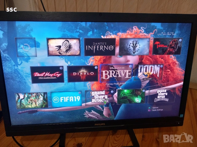 PS3 Super Slim 160GB Хакнат + игри, снимка 4 - PlayStation конзоли - 53638700