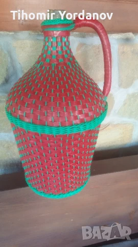 Плетена дамаджана., снимка 15 - Антикварни и старинни предмети - 51320074
