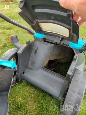 Електрическа косачка Gardena 36E, снимка 7 - Градинска техника - 51679630