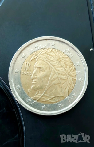 2 евро Данте Алигиери 2002