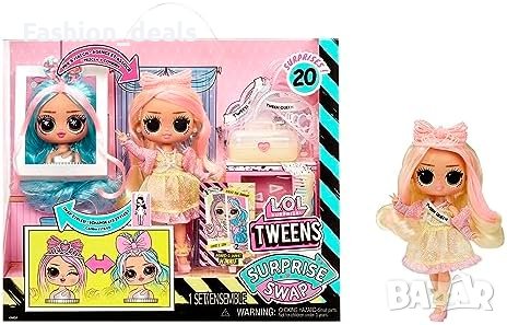 Нова детска кукла L.O.L. "Braids-2-Waves" - Модни Изненади и Променлив Стил Играчка дете подарък , снимка 1