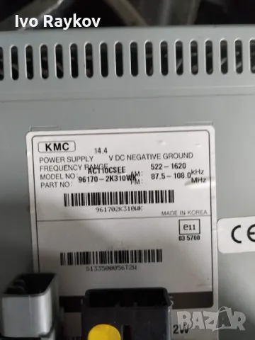  CD PLAYER KIA SOUL MK1 2011 , 96170-2K310WK, снимка 4 - Части - 48501502