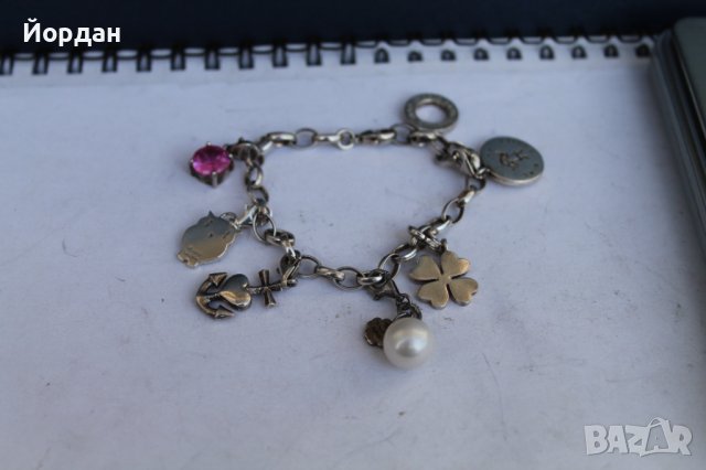 Стара сребърна дамска гривна''Tomas Sabo''