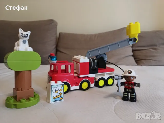 Lego Duplo Пожарникарски камион 10969 Fire Truck, снимка 3 - Конструктори - 50258382