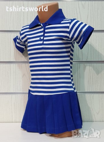 Нова детска класическа моряшка рокля с яка, 18-24 месеца, снимка 11 - Бебешки рокли - 30327158