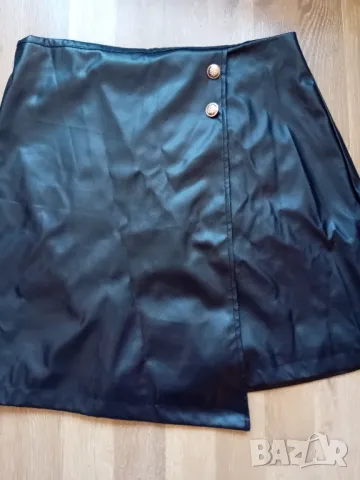 Кожена пола , снимка 3 - Поли - 49940180