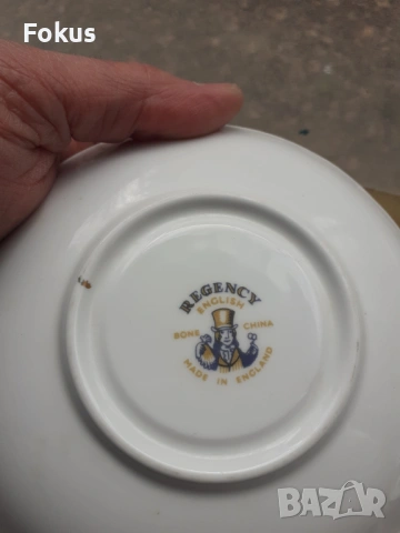 Стар англиски порцелан чинийки, снимка 4 - Антикварни и старинни предмети - 53432014