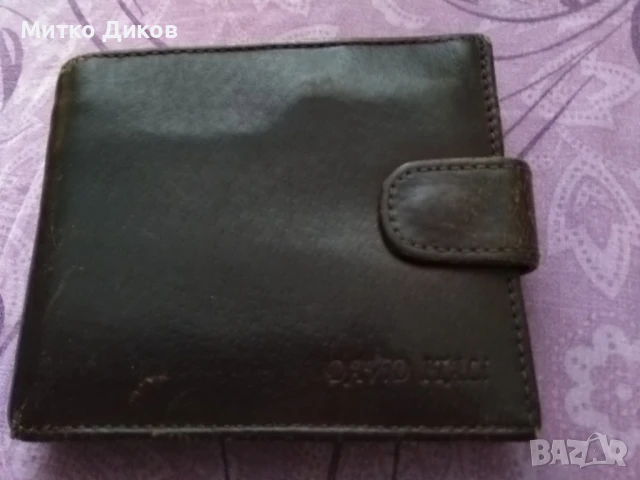 David Italy марков портфейл естествена кожа с много прегради 125х 100мм